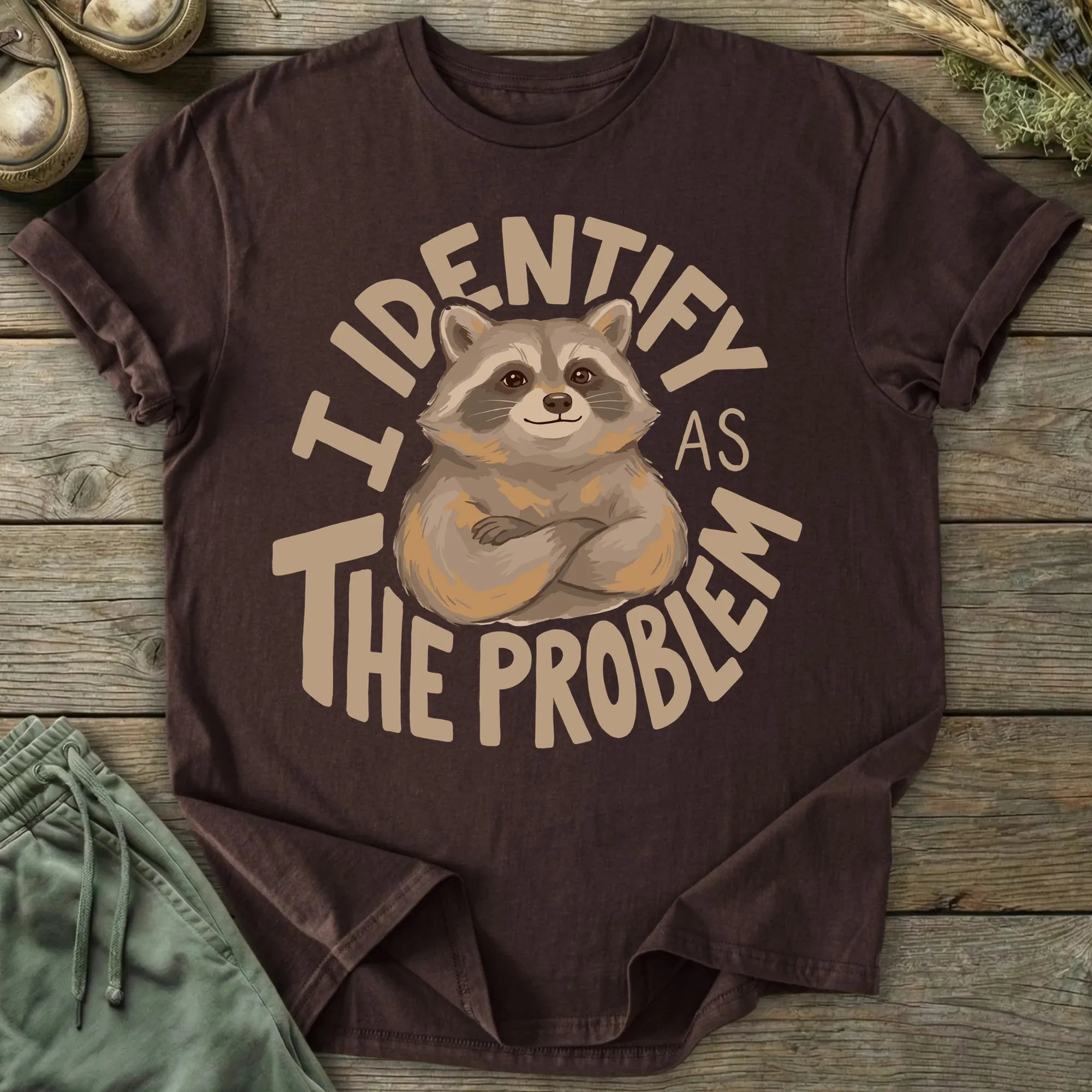 Printify T-Shirt I Identify As The Problem T-Shirt