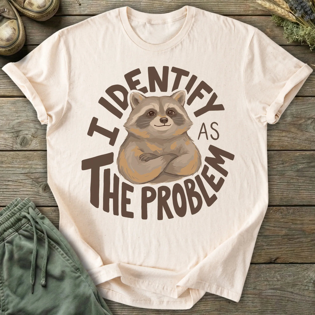 Printify T-Shirt I Identify As The Problem T-Shirt