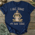 Printify T-Shirt I Like Doing My Own Thing T-Shirt