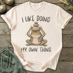 Printify T-Shirt I Like Doing My Own Thing T-Shirt