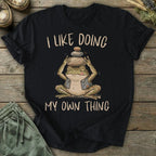 Printify T-Shirt I Like Doing My Own Thing T-Shirt
