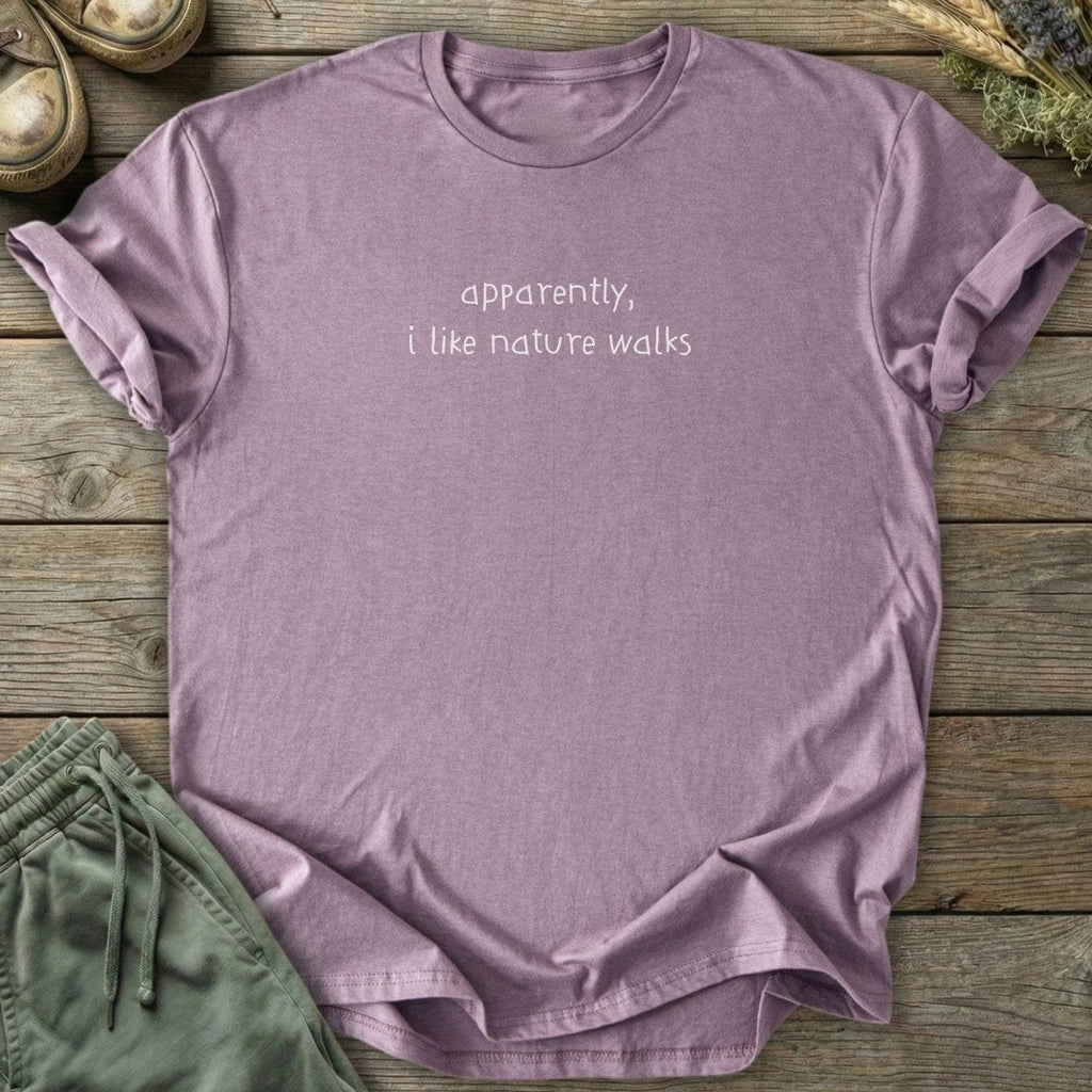 Printify T-Shirt I Like Nature Walks T-Shirt