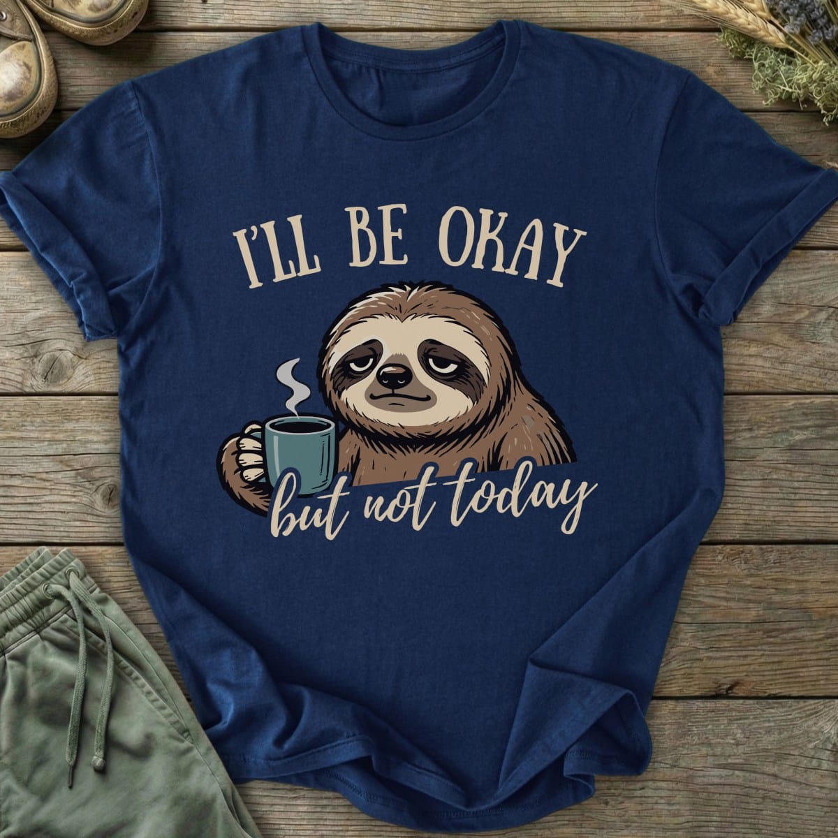 Printify T-Shirt I'll Be Okay T-Shirt