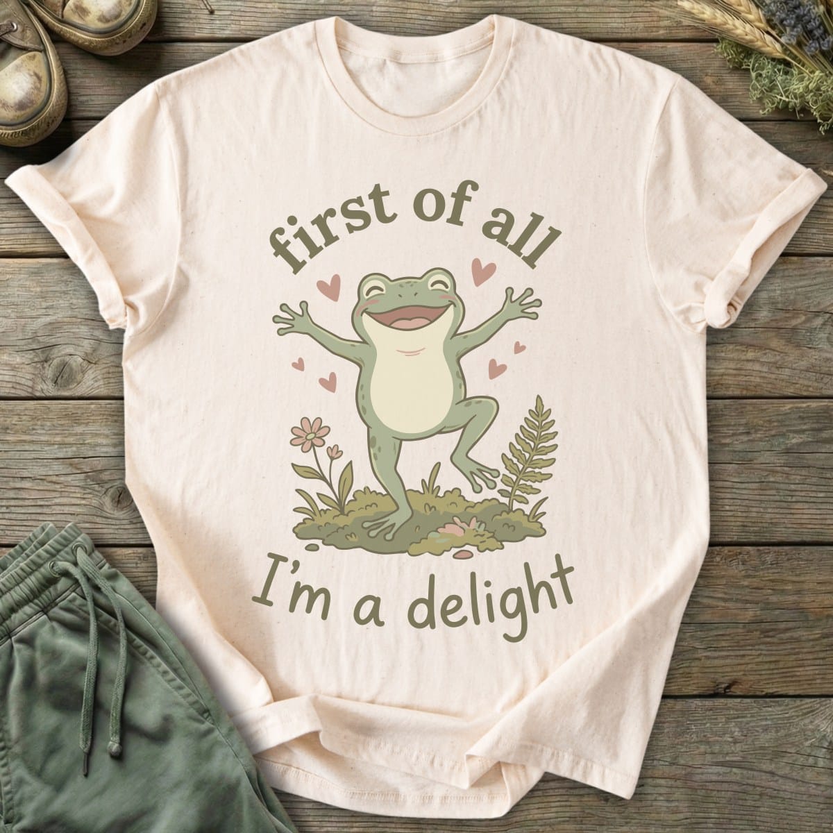 Printify T-Shirt I'm A Delight T-Shirt