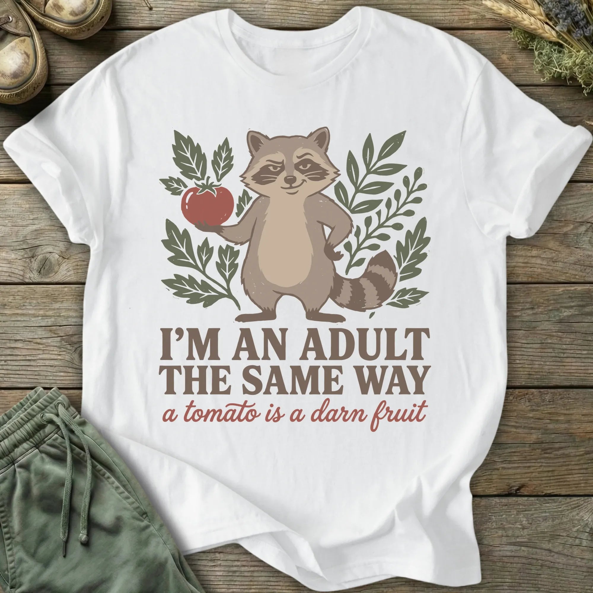 Printify T-Shirt I'm An Adult T-Shirt