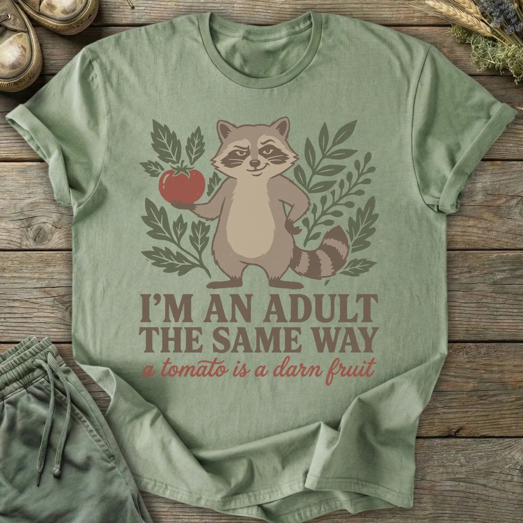 Printify T-Shirt I'm An Adult T-Shirt