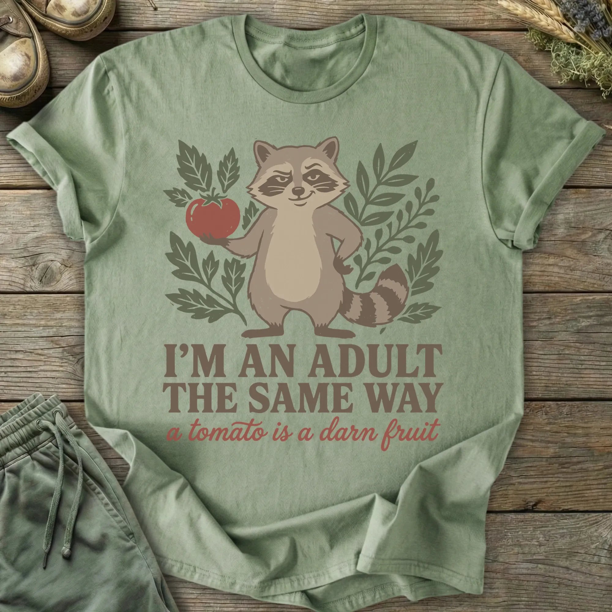 Printify T-Shirt I'm An Adult T-Shirt