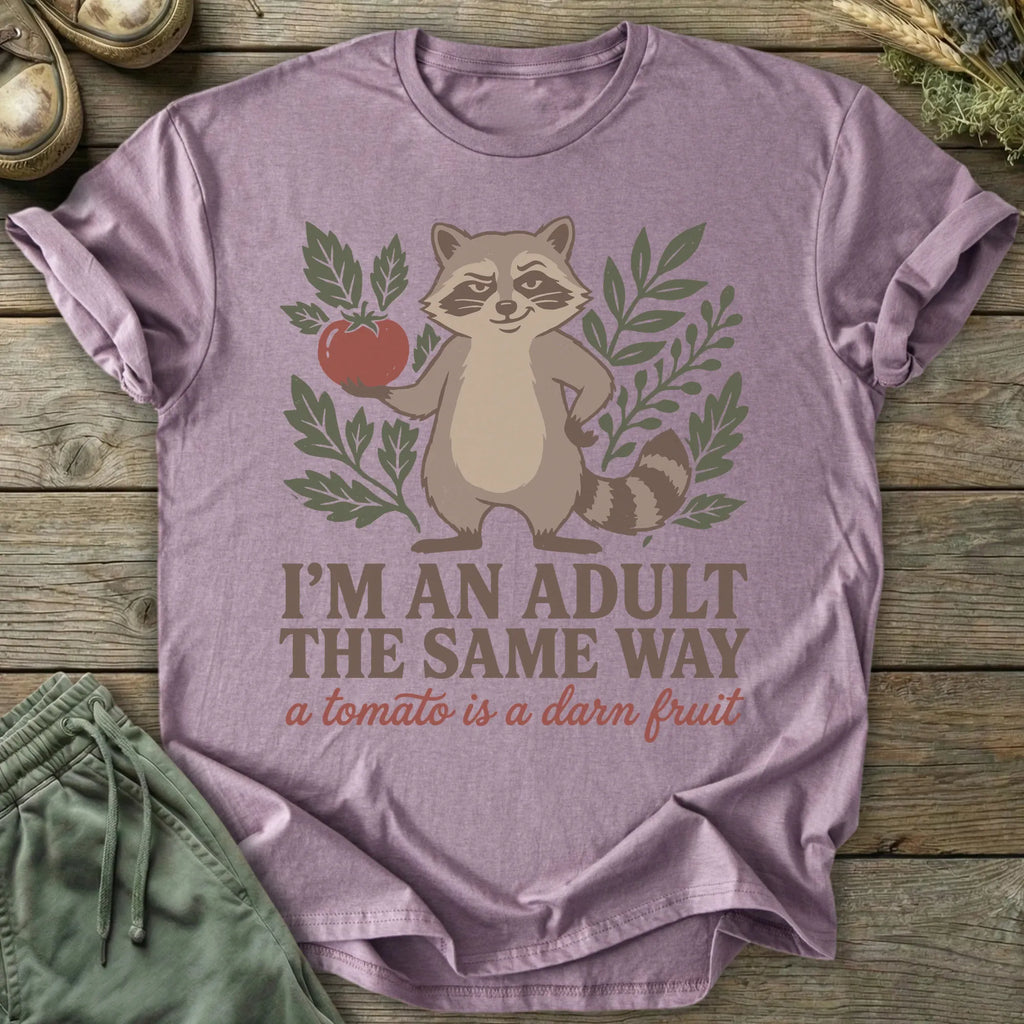 Printify T-Shirt I'm An Adult T-Shirt