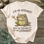 Printify T-Shirt I'm An Introvert T-Shirt