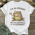 Printify T-Shirt I'm An Introvert T-Shirt