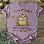 Printify T-Shirt I'm An Introvert T-Shirt