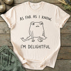 Printify T-Shirt I'm Delightful T-Shirt