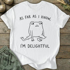 Printify T-Shirt I'm Delightful T-Shirt