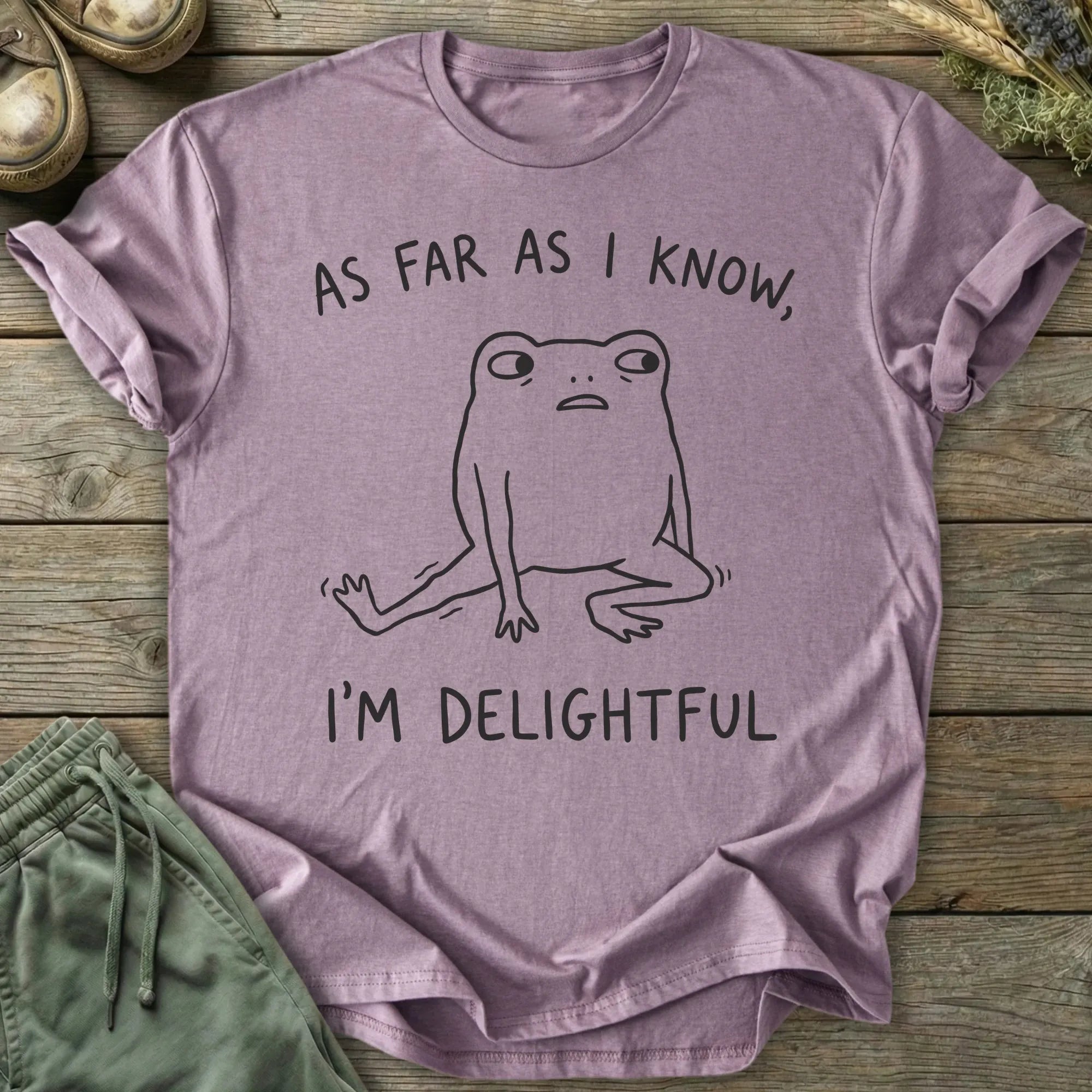 Printify T-Shirt I'm Delightful T-Shirt