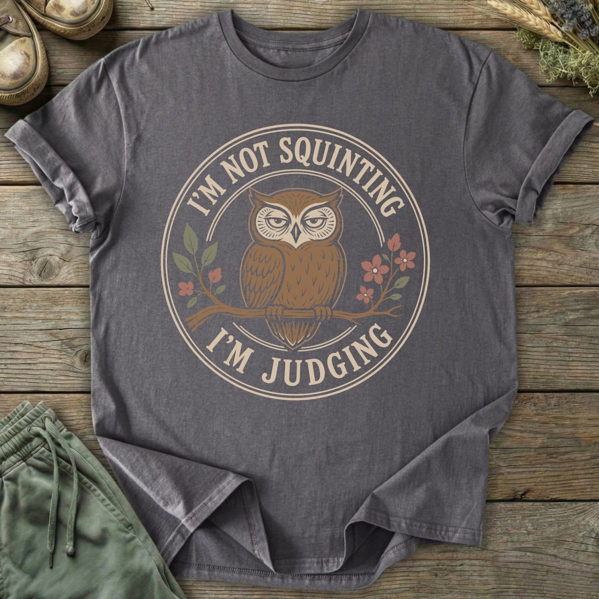 Printify T-Shirt I'm Judging T-Shirt