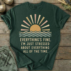 Printify T-Shirt I'm Just Stressed T-Shirt