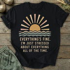 Printify T-Shirt I'm Just Stressed T-Shirt