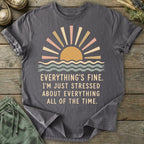Printify T-Shirt I'm Just Stressed T-Shirt