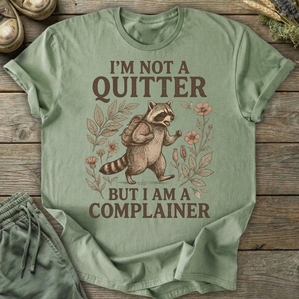 Printify T-Shirt I'm Not A Quitter T-Shirt