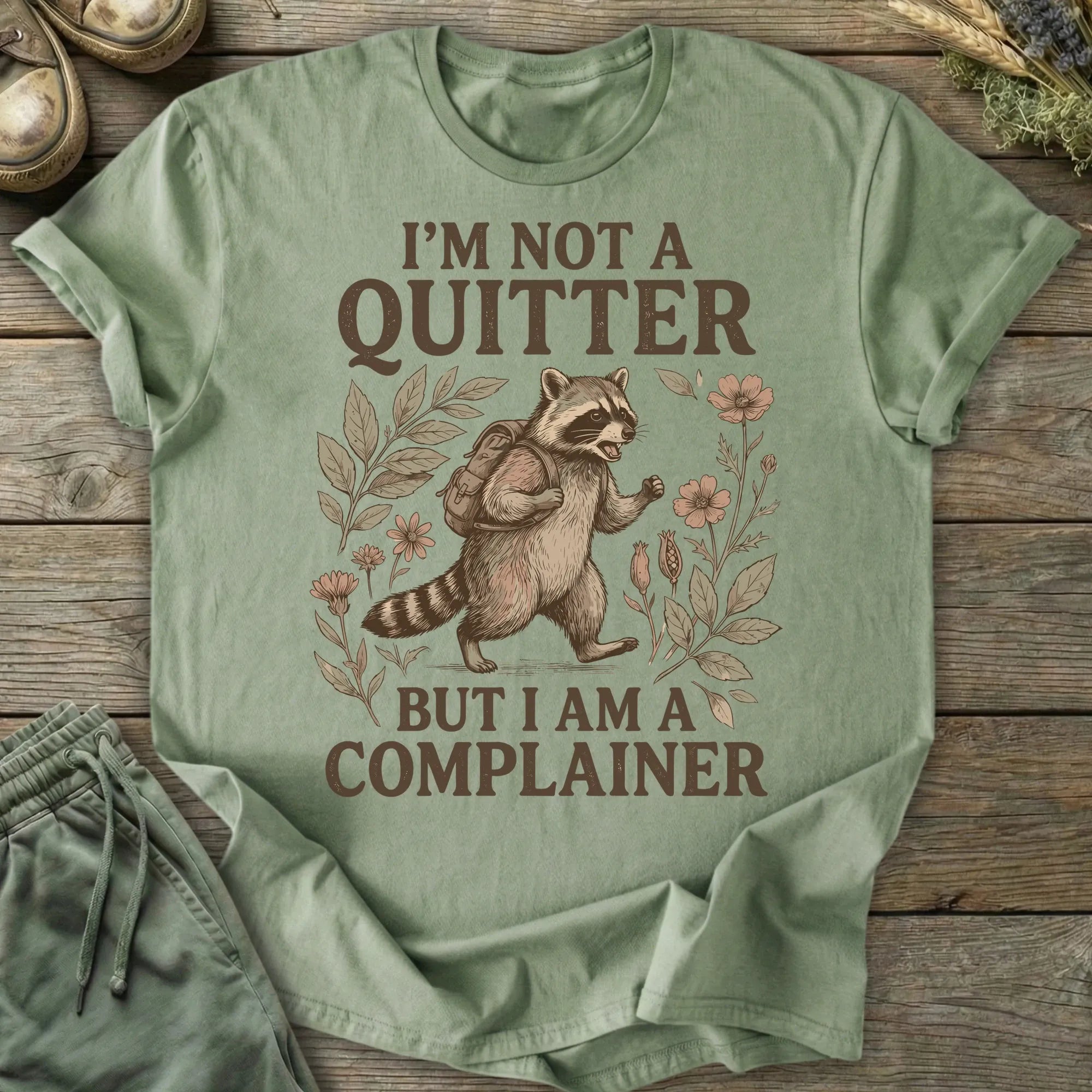 Printify T-Shirt I'm Not A Quitter T-Shirt