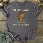 Printify T-Shirt I'm Not Calm T-Shirt