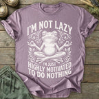 Printify T-Shirt I'm Not Lazy T-Shirt