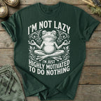 Printify T-Shirt I'm Not Lazy T-Shirt