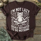 Printify T-Shirt I'm Not Lazy T-Shirt