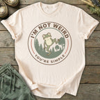 Printify T-Shirt I'm Not Weird T-Shirt