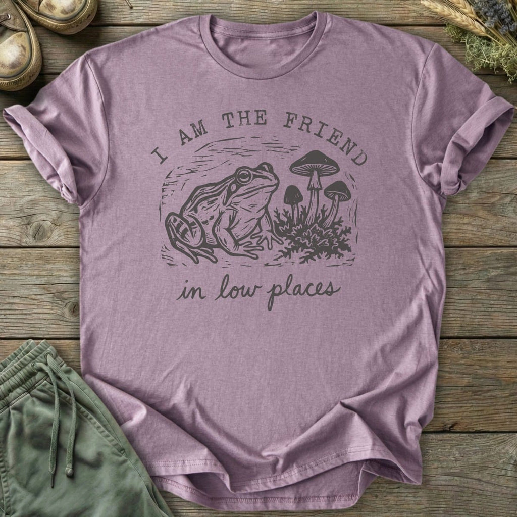 Printify T-Shirt In Low Places T-Shirt