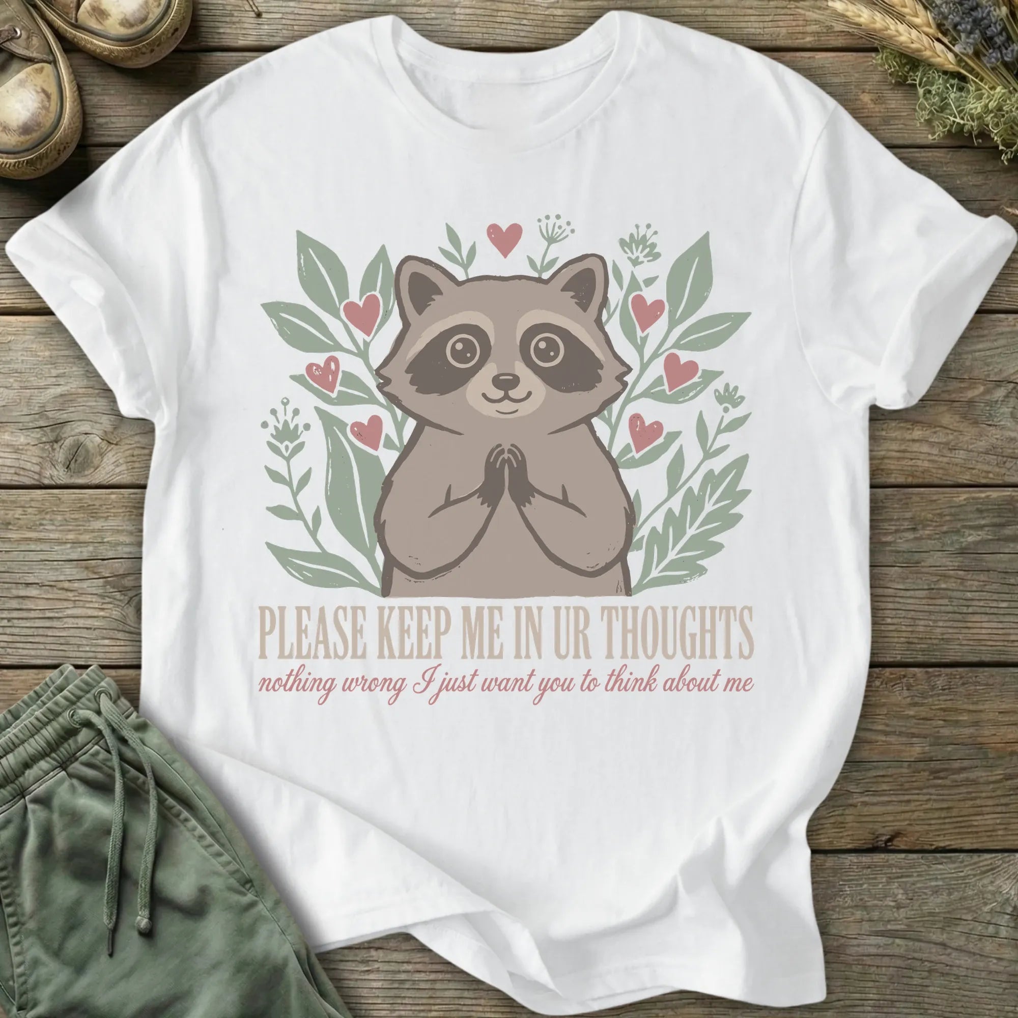 Printify T-Shirt In Your Thoughts T-Shirt