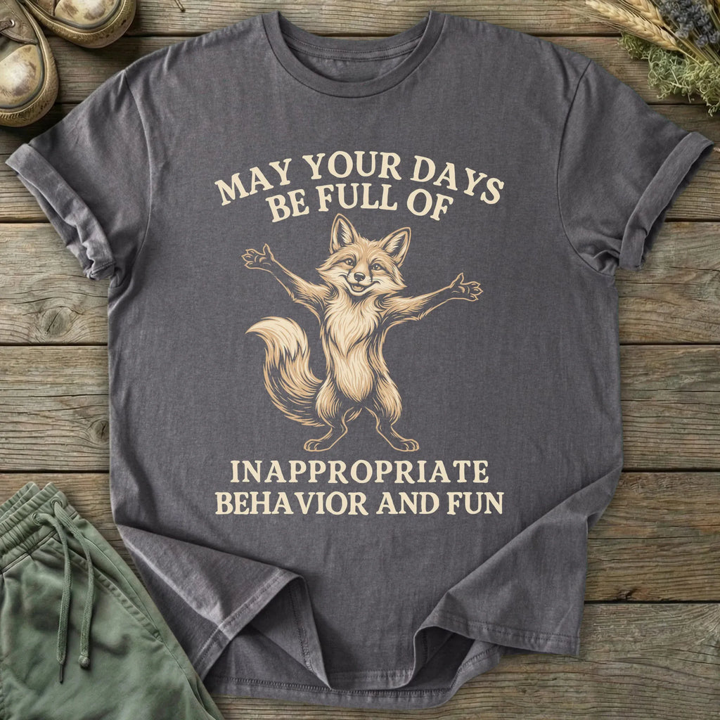 Printify T-Shirt Inappropriate Behavior T-Shirt