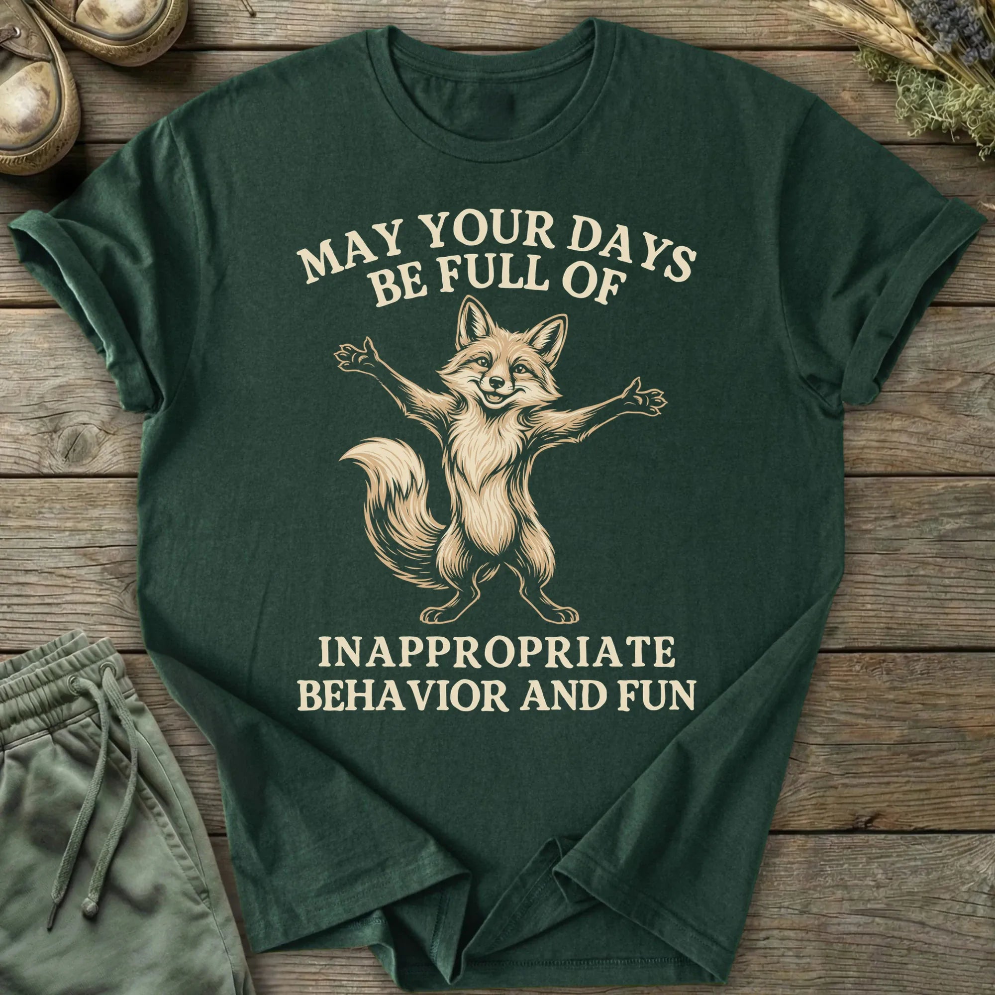 Printify T-Shirt Inappropriate Behavior T-Shirt