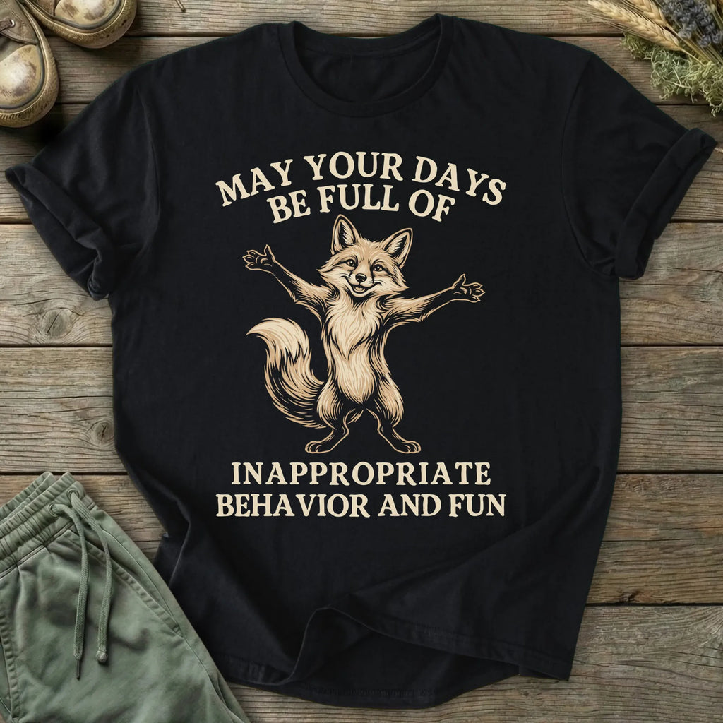 Printify T-Shirt Inappropriate Behavior T-Shirt