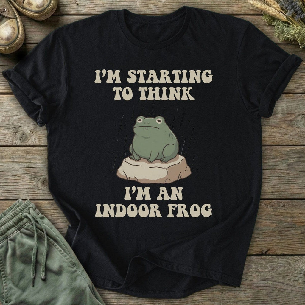 Printify T-Shirt Indoor Frog T-Shirt