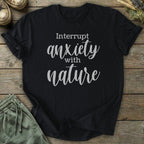 Printify T-Shirt Interrupt Anxiety T-Shirt