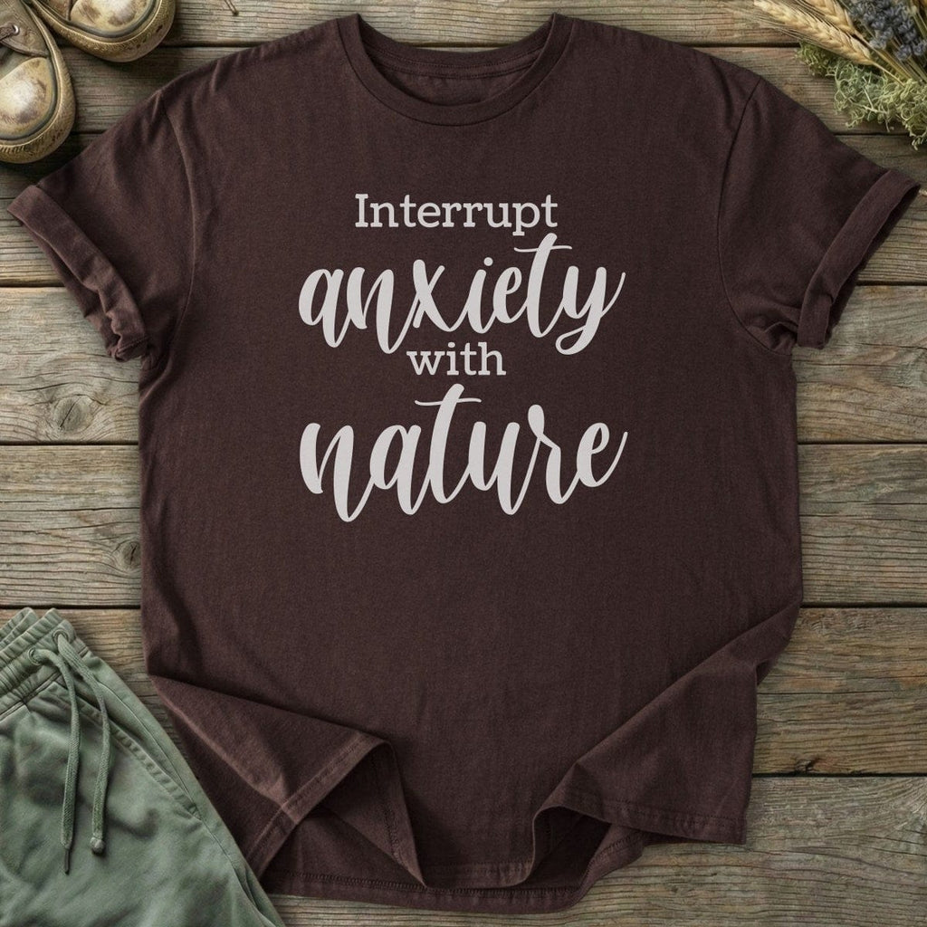Printify T-Shirt Interrupt Anxiety T-Shirt