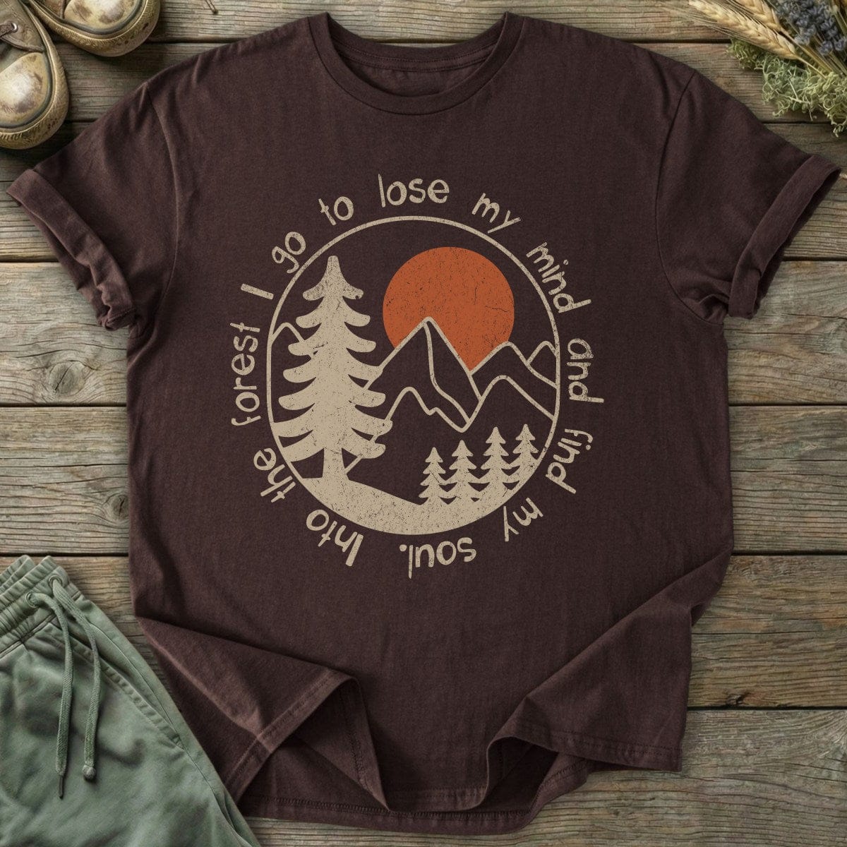 Printify T-Shirt Into The Forest T-Shirt