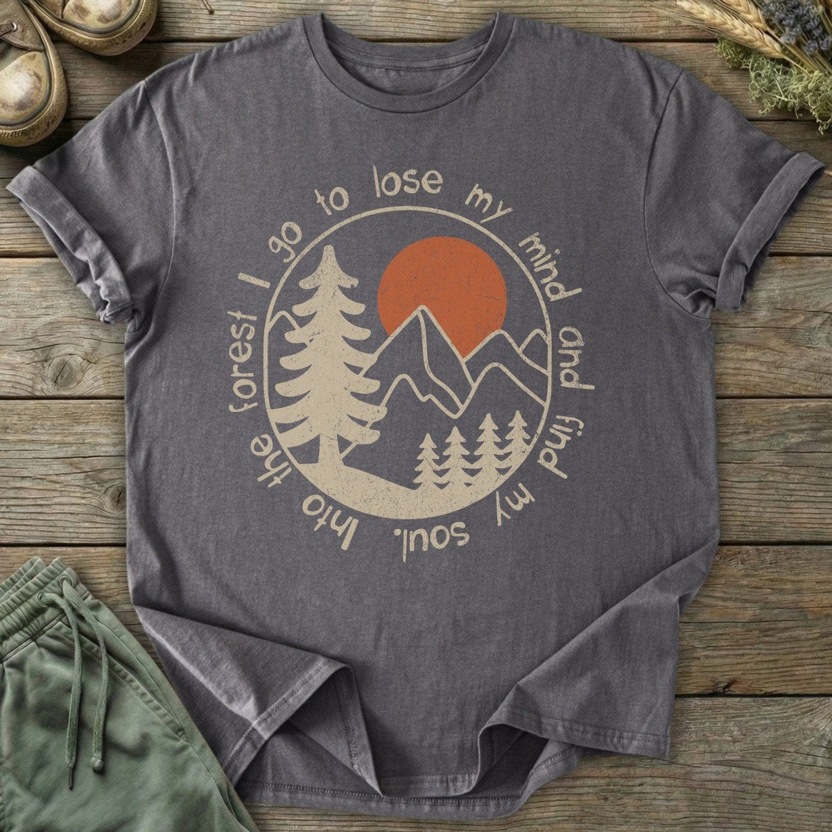Printify T-Shirt Into The Forest T-Shirt