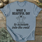 Printify T-Shirt Into The Void T-Shirt