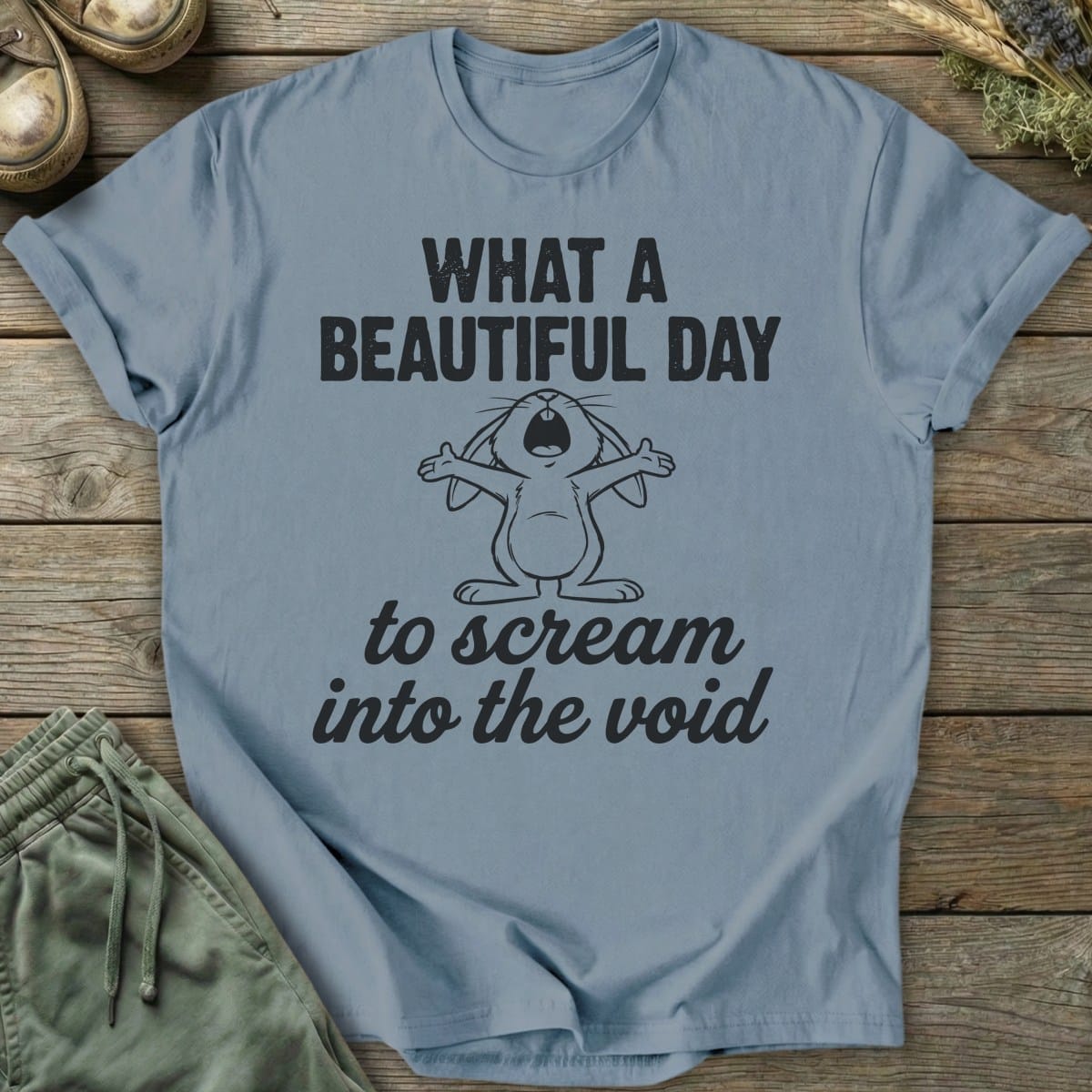 Printify T-Shirt Into The Void T-Shirt
