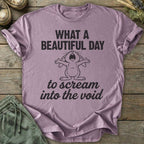 Printify T-Shirt Into The Void T-Shirt