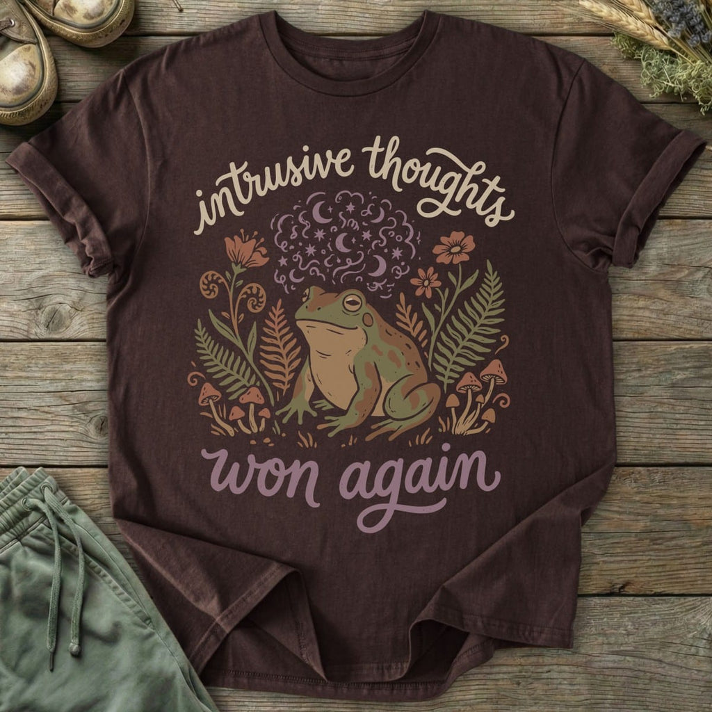 Printify T-Shirt Intrusive Thoughts T-Shirt