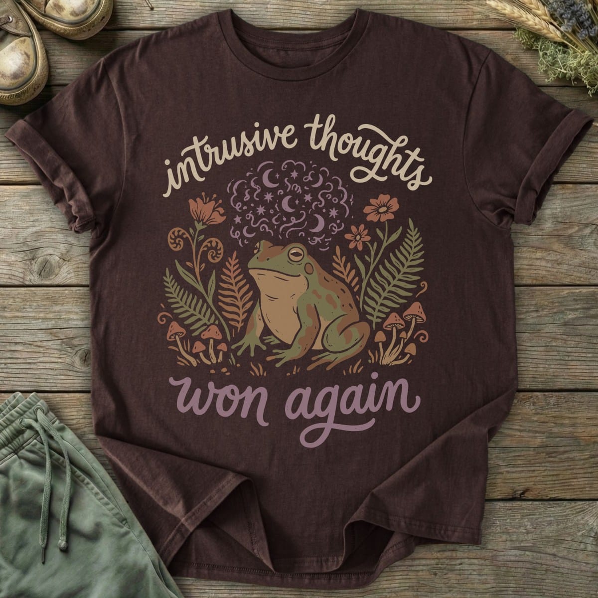 Printify T-Shirt Intrusive Thoughts T-Shirt