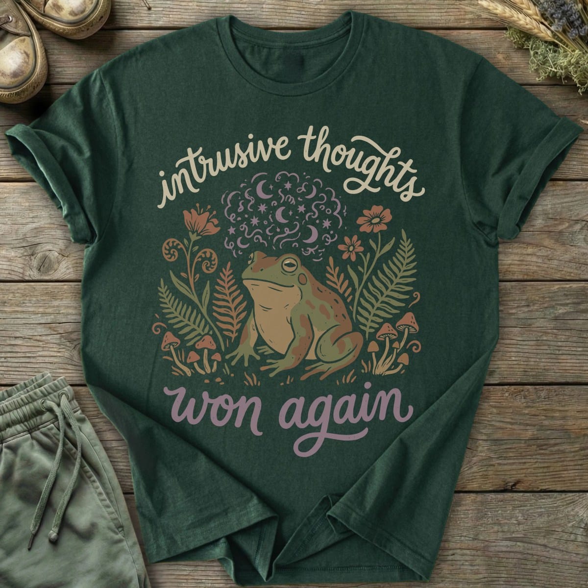 Printify T-Shirt Intrusive Thoughts T-Shirt