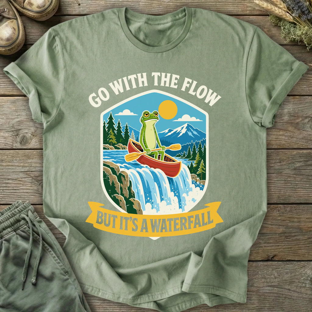 Printify T-Shirt It's A Waterfall T-Shirt