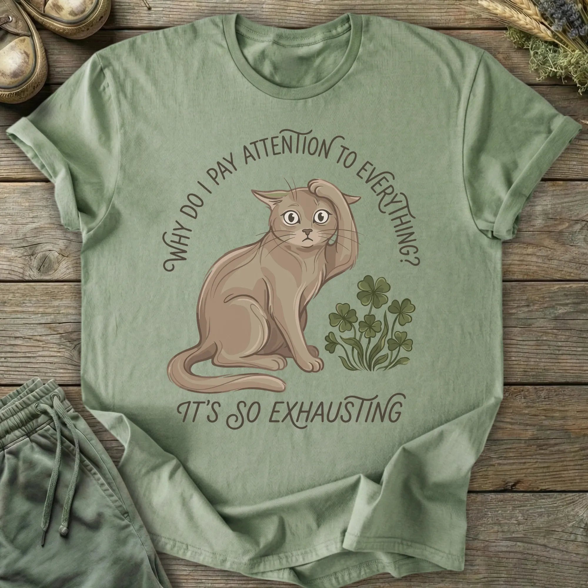 Printify T-Shirt It's So Exhausting T-Shirt