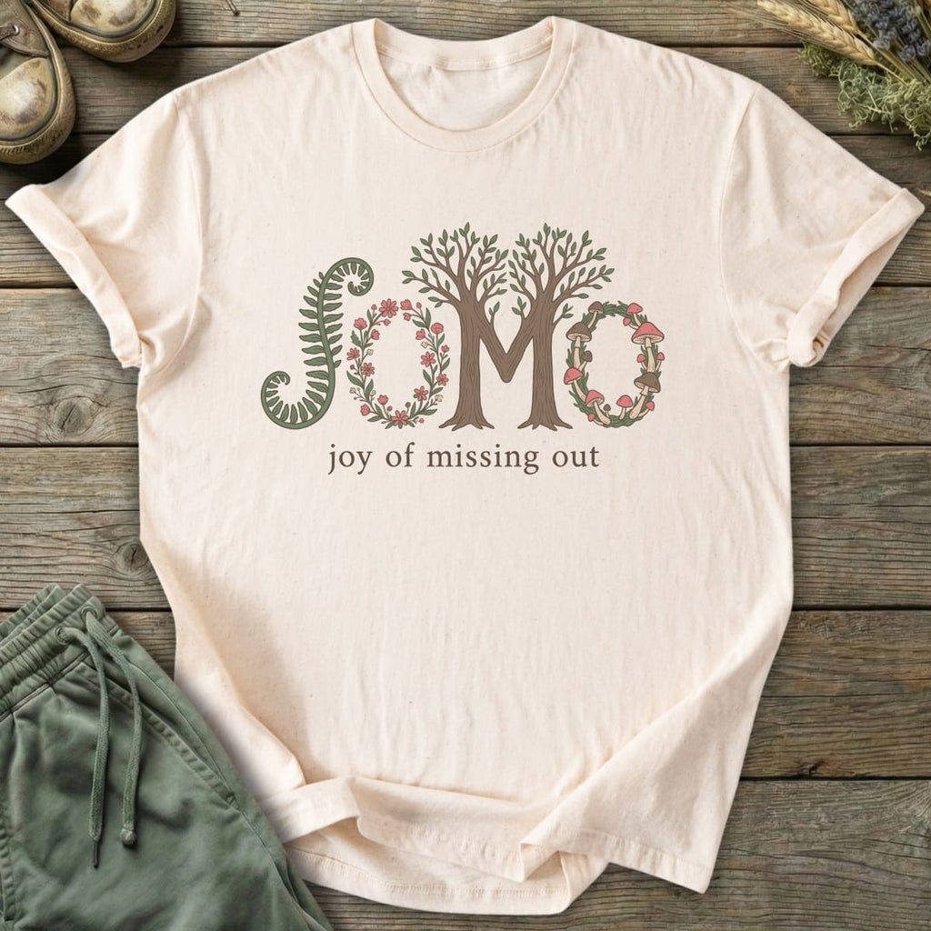 Printify T-Shirt JOMO T-Shirt
