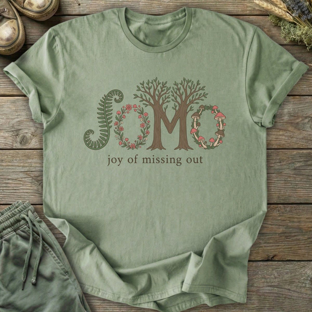 Printify T-Shirt JOMO T-Shirt
