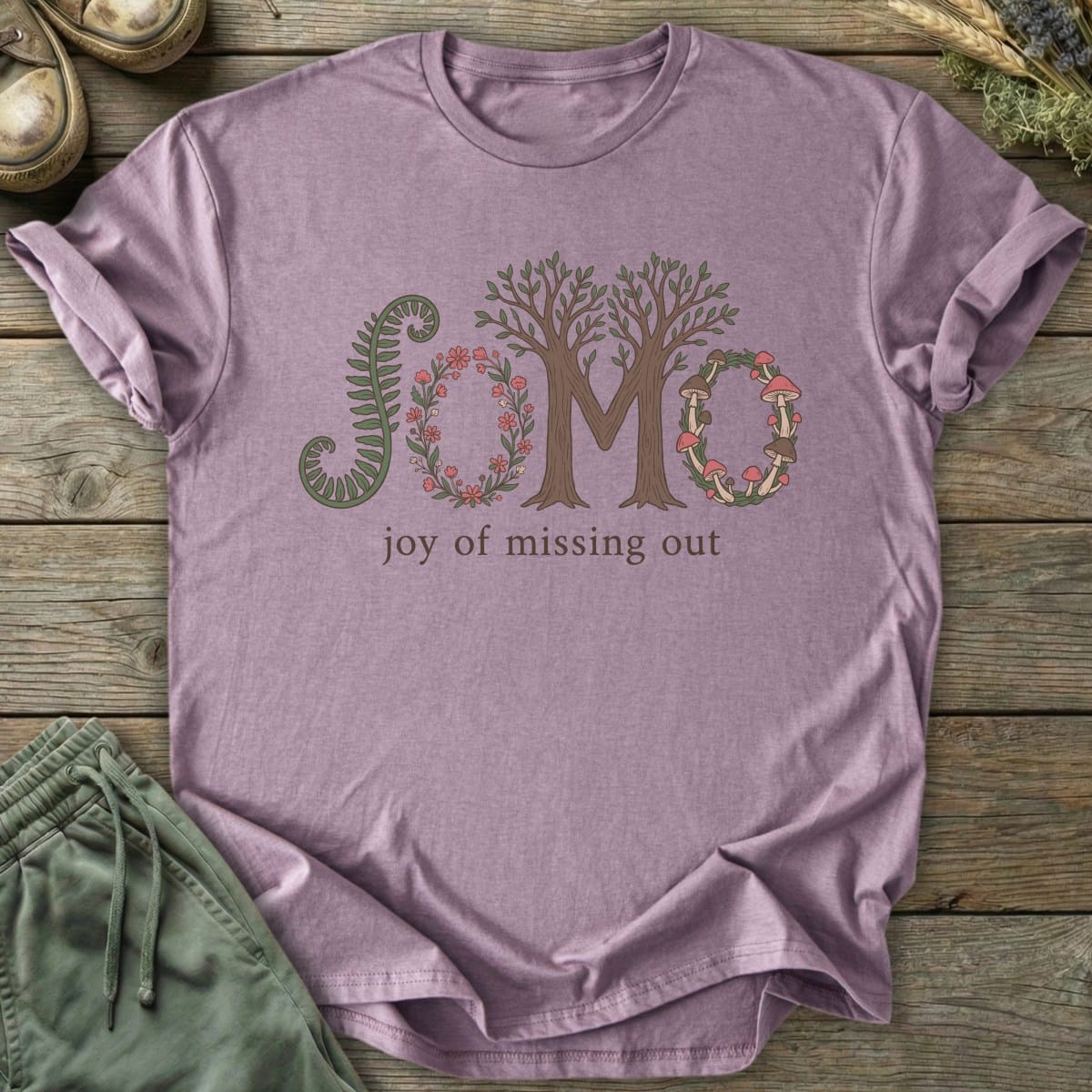 Printify T-Shirt JOMO T-Shirt